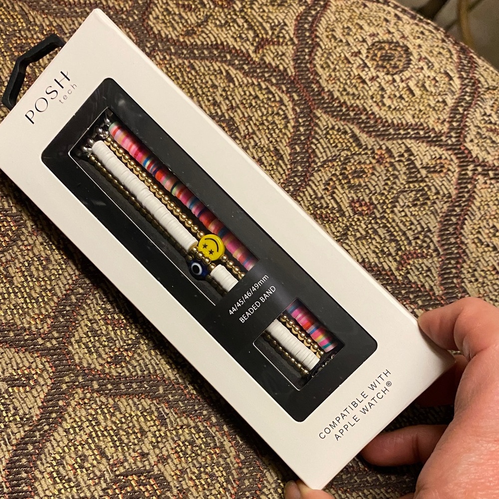Posh Tech Colorful Beaded Apple Watch Band